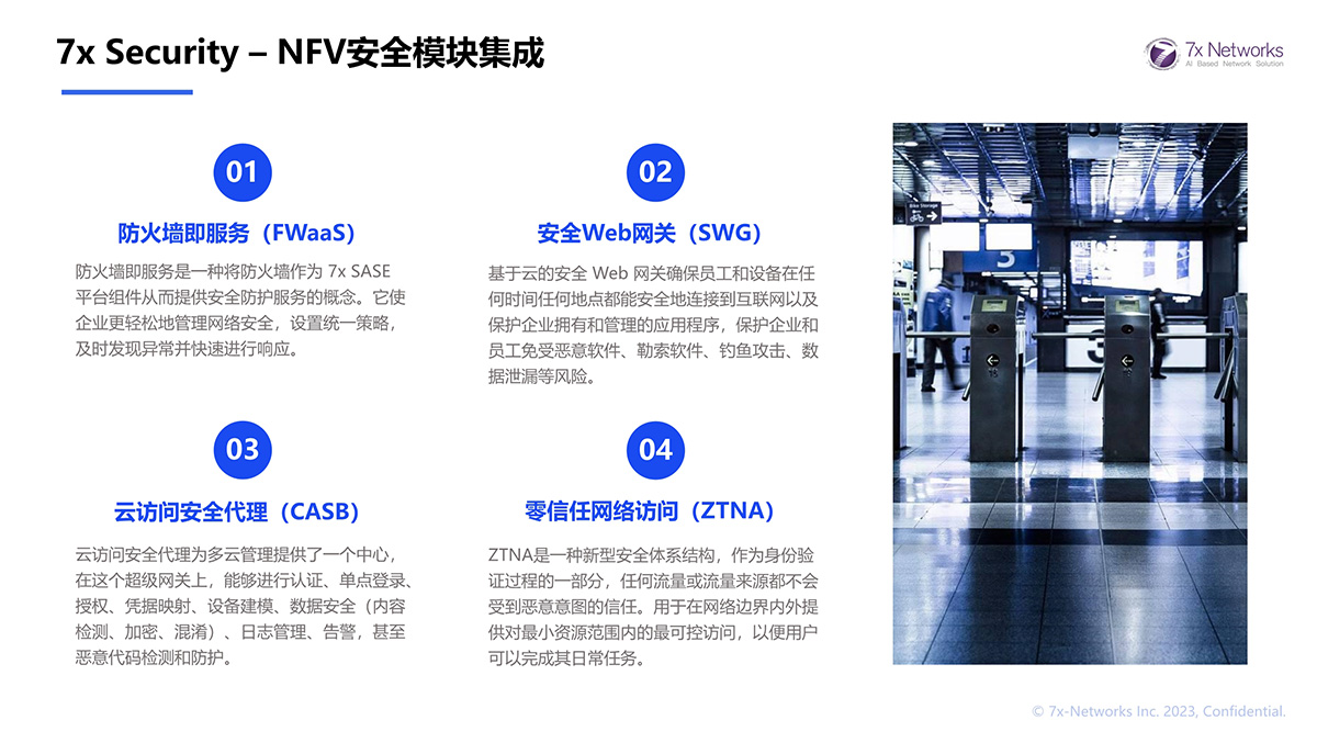 7x Security – NFV安全模块集成